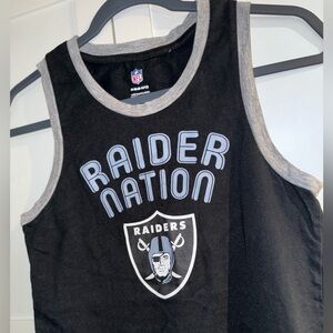 NEW NFL RAIDER’S NATION BOYS 10/12 Tank Top Shirt Football